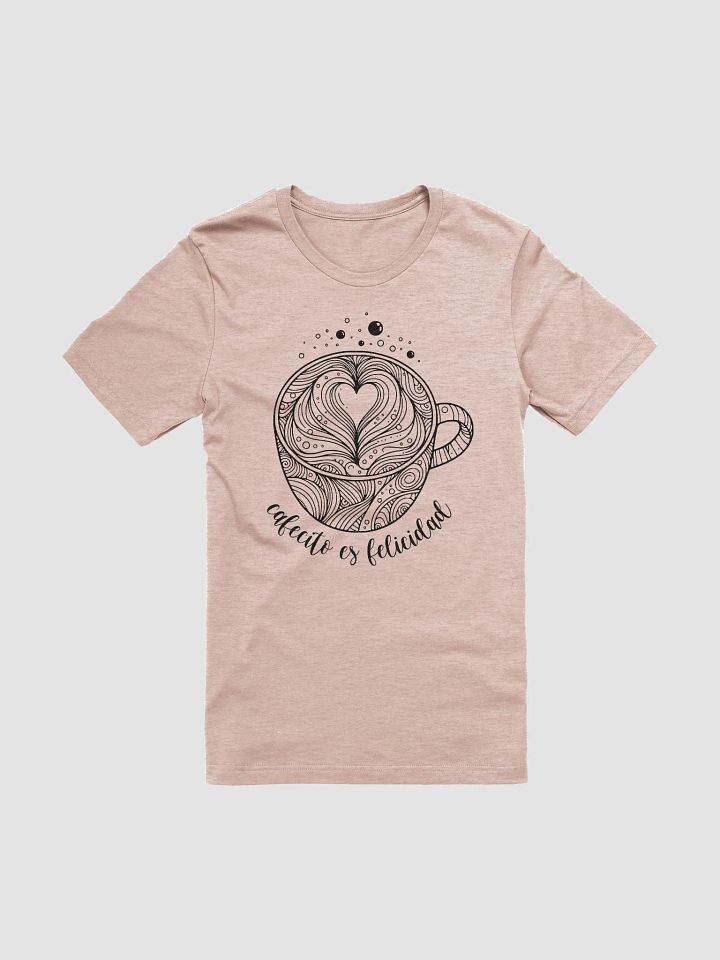 Cafecito Es Felicidad Camiseta Unisex product image (2)