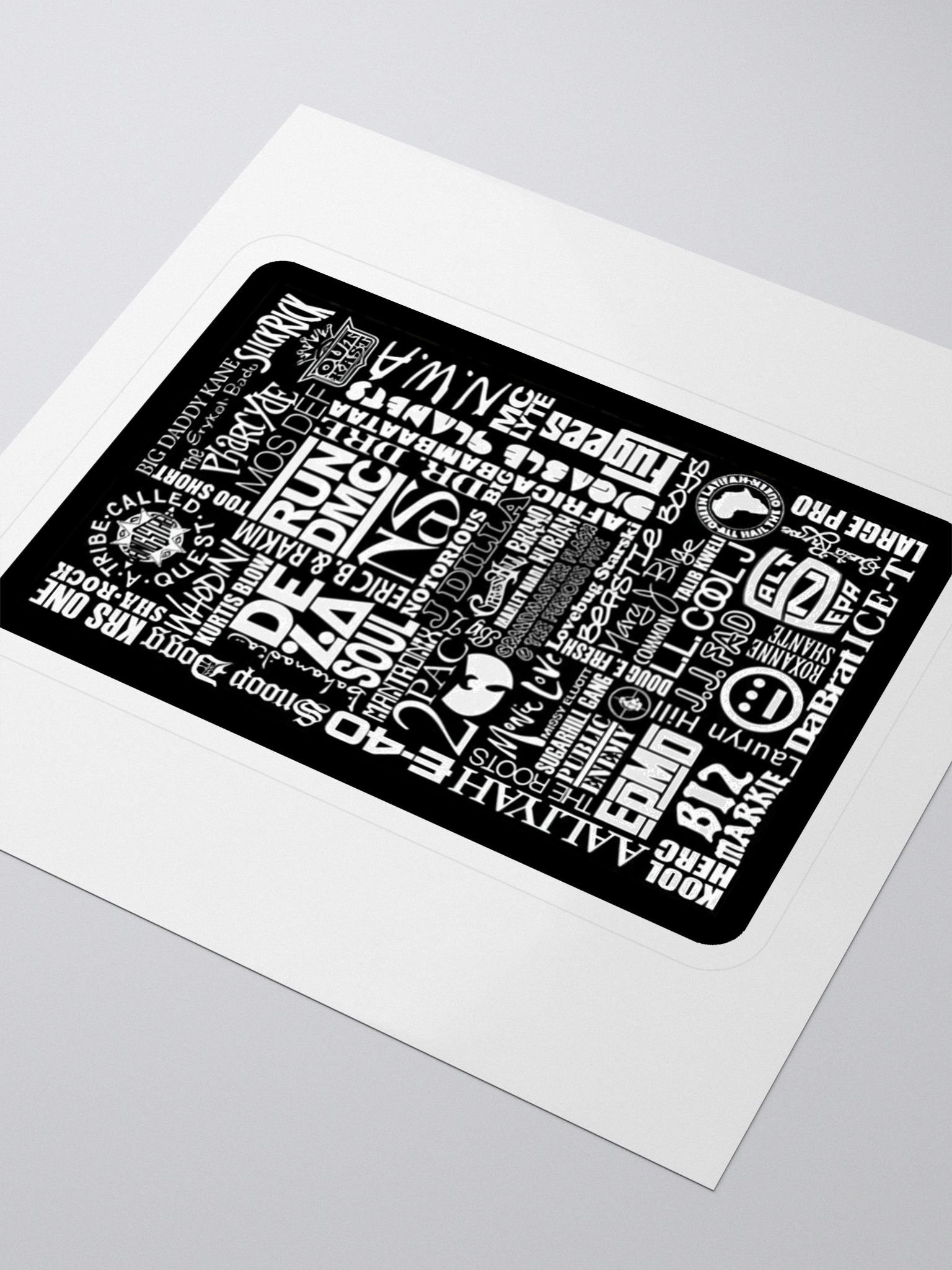 Hip-Hop Legends Sticker Set product image (3)