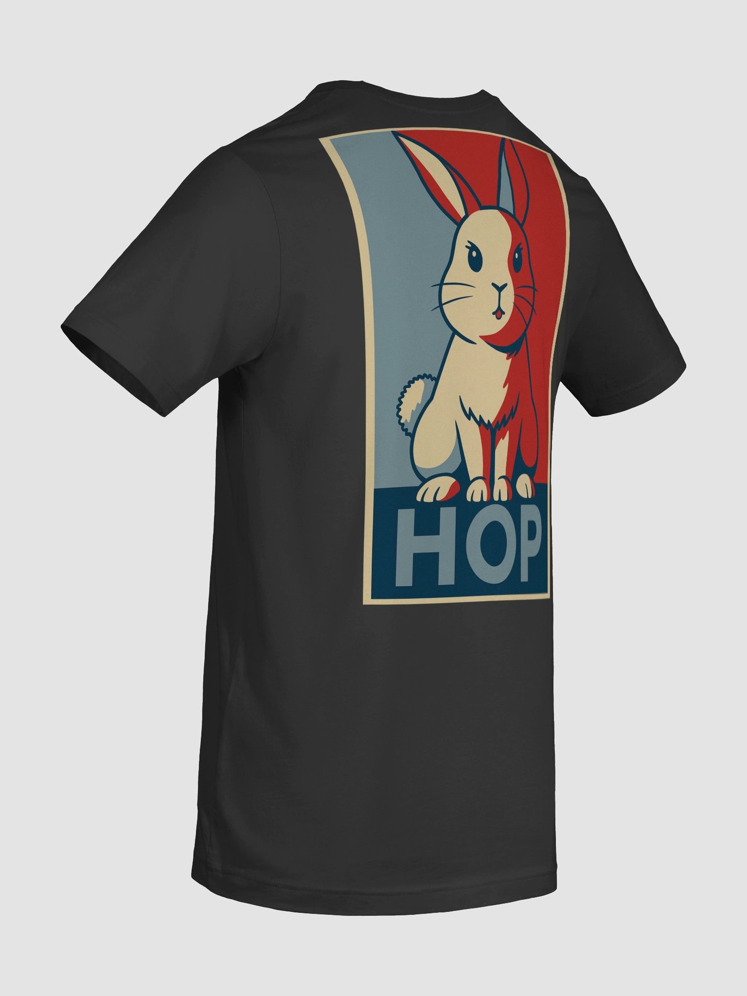 “HOP” Bunny Shirt – Fierce, Fluffy, and Ready for Change! product image (37)