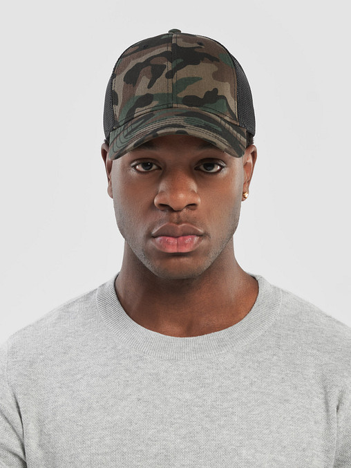 Photo showing Otto Cap Camouflage Trucker Hat