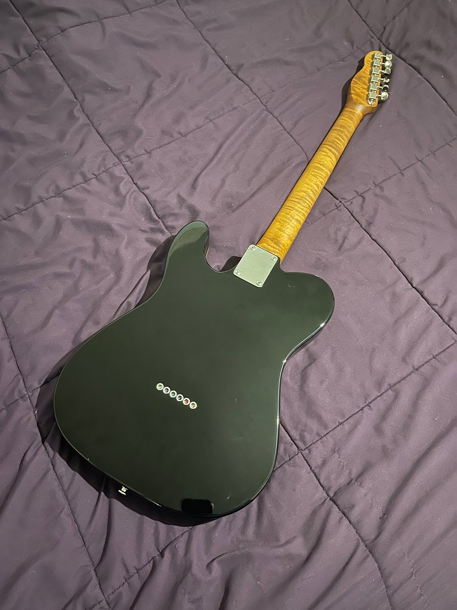 GD Guitars Super T Tele Style 2025 - Green Burst - GD Pickups Custom Alnico 3 Tele Set - Case Included product image (5)