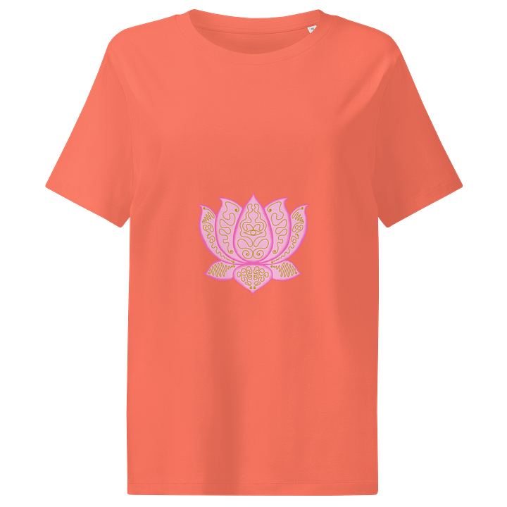 Golden Lotus Organic Cotton T-Shirt product image (1)