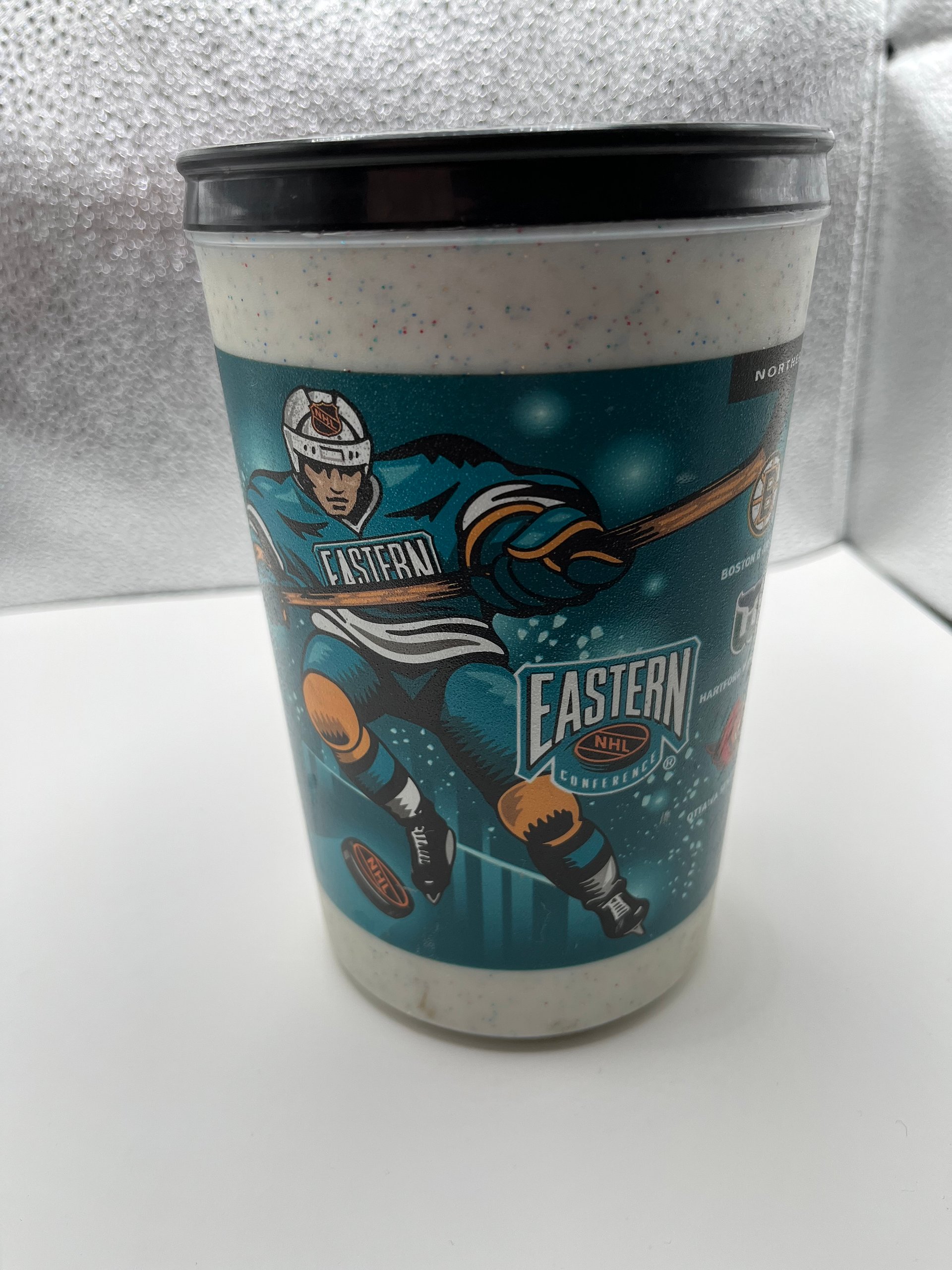 7 Eleven Travel Mug 1996 NHL Eastern Conference Aladdin USA 20oz product image (3)
