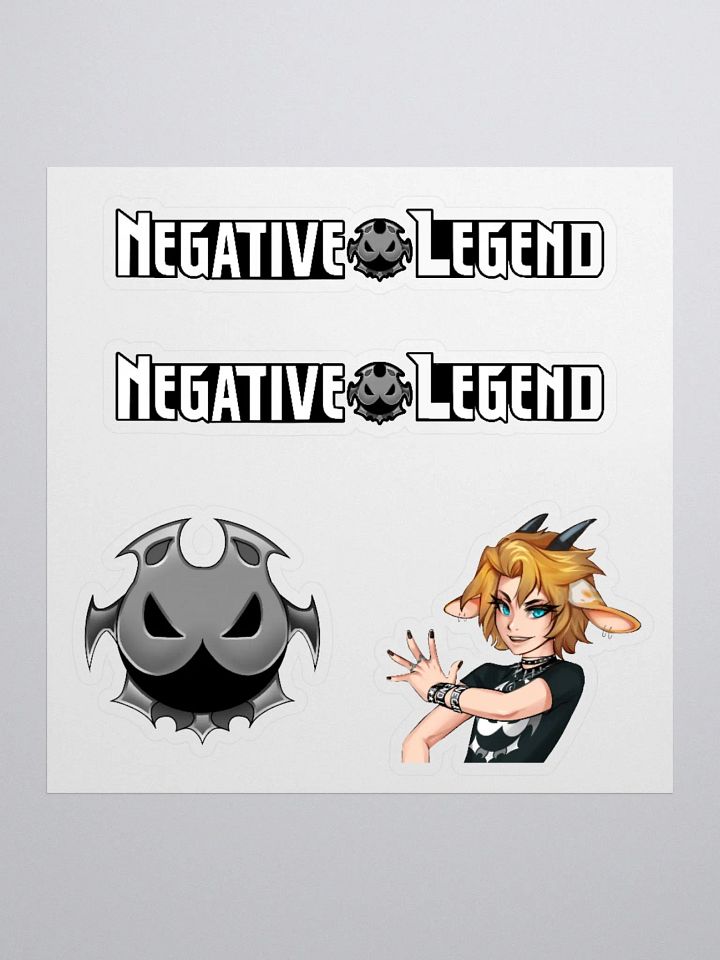 Negative Legend Sticker Sheet product image (3)