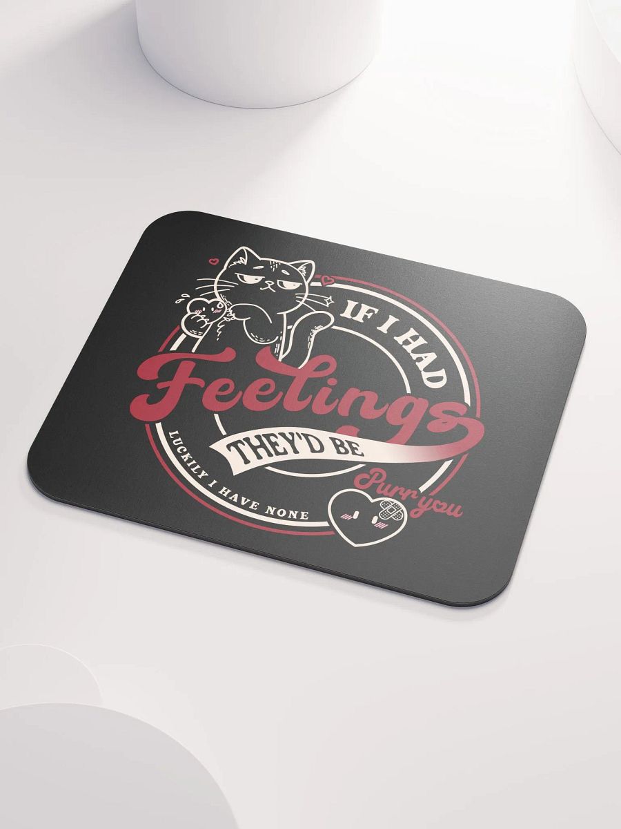Paws Off My Heart - mouse pad product image (3)