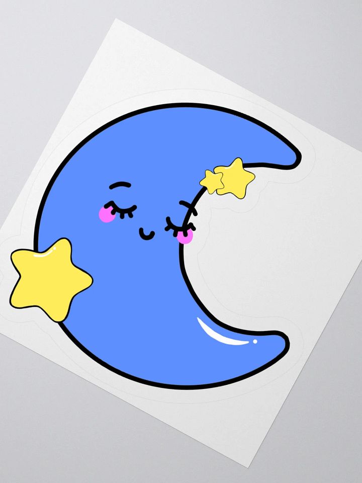 BLUE MOON STICKER product image (2)
