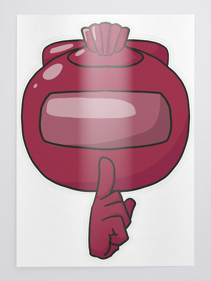 Giant ImPOOTster bubble free sticker product image (1)