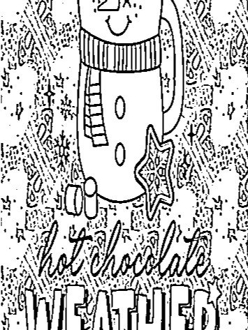 Coloring Your Own Winter Boomark Sheets product image (1)