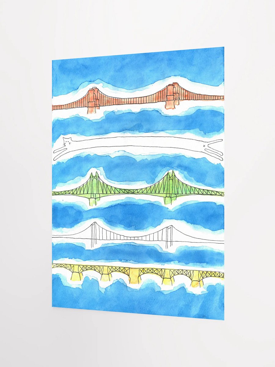 Meowgical Budapest - Art Print product image (3)