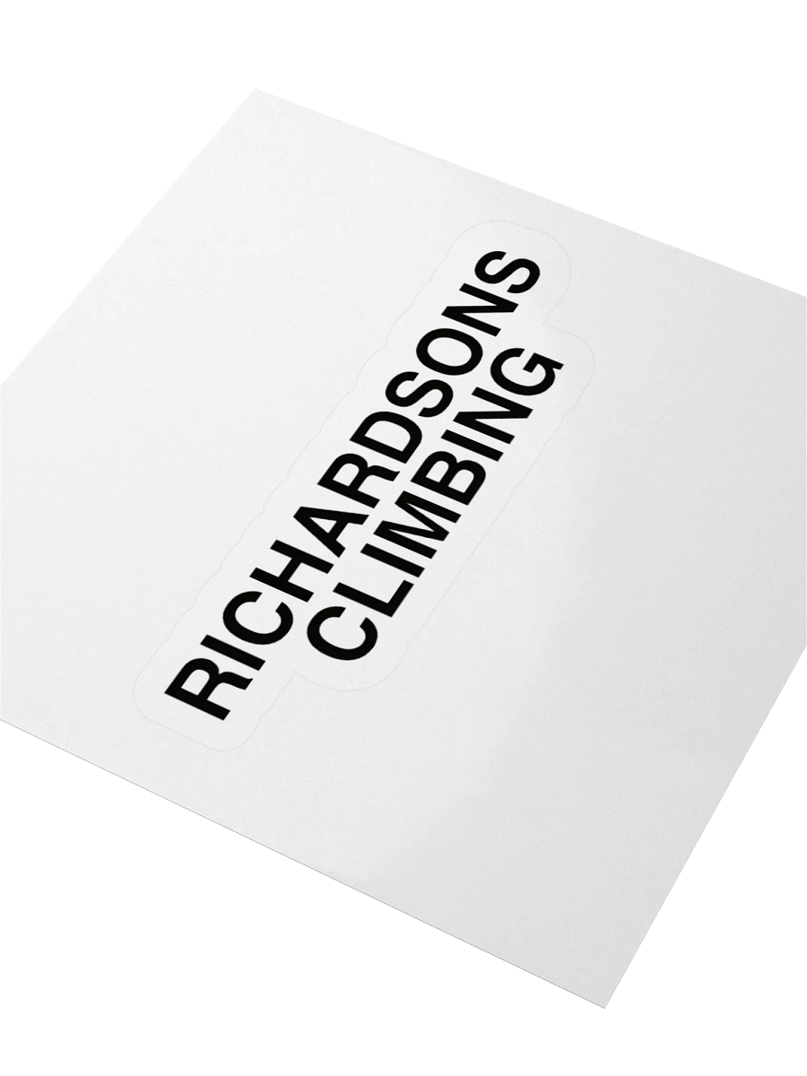 Richardson Climbing Sticker product image (3)