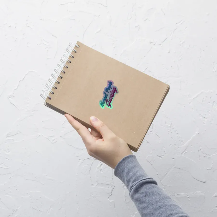 Normal People Gaming Holographic Sticker product image (7)