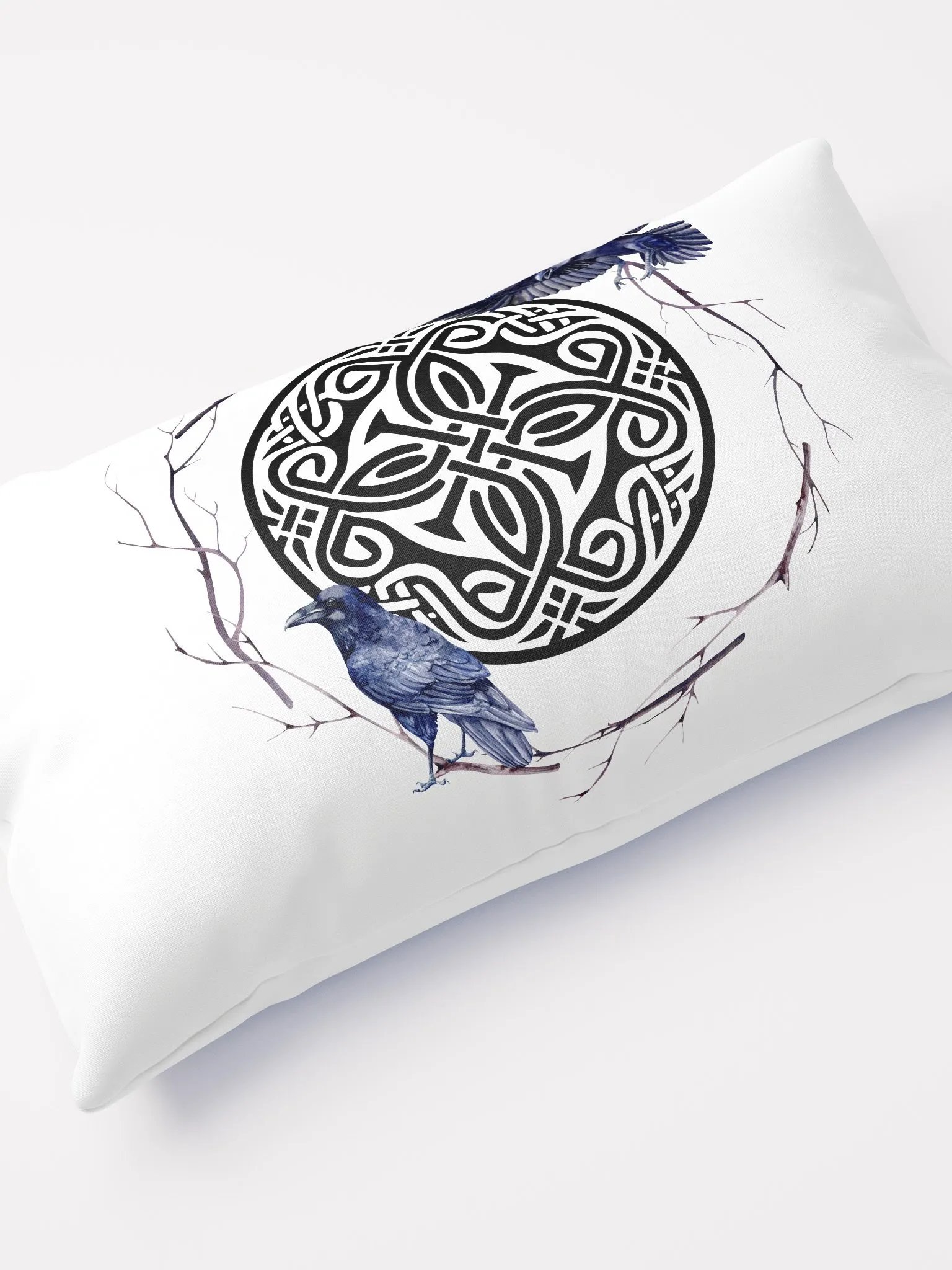 Celtic Knot Circle with a Wreath and Ravens product image (12)