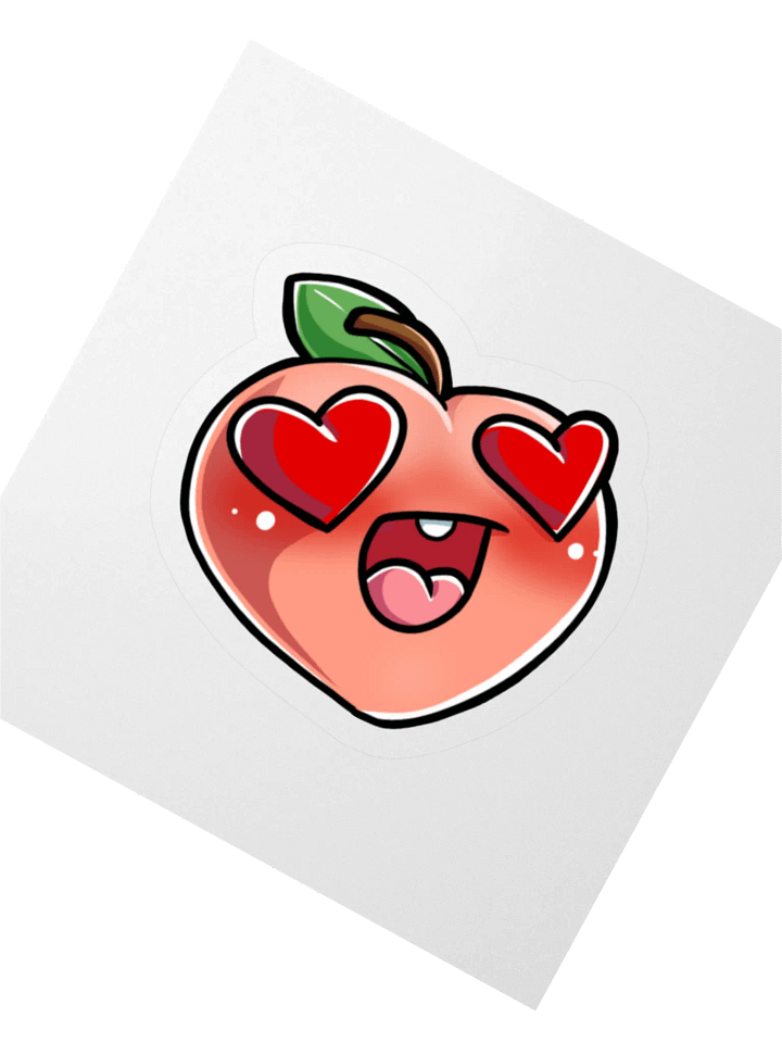 Peachy Love Sticker product image (2)