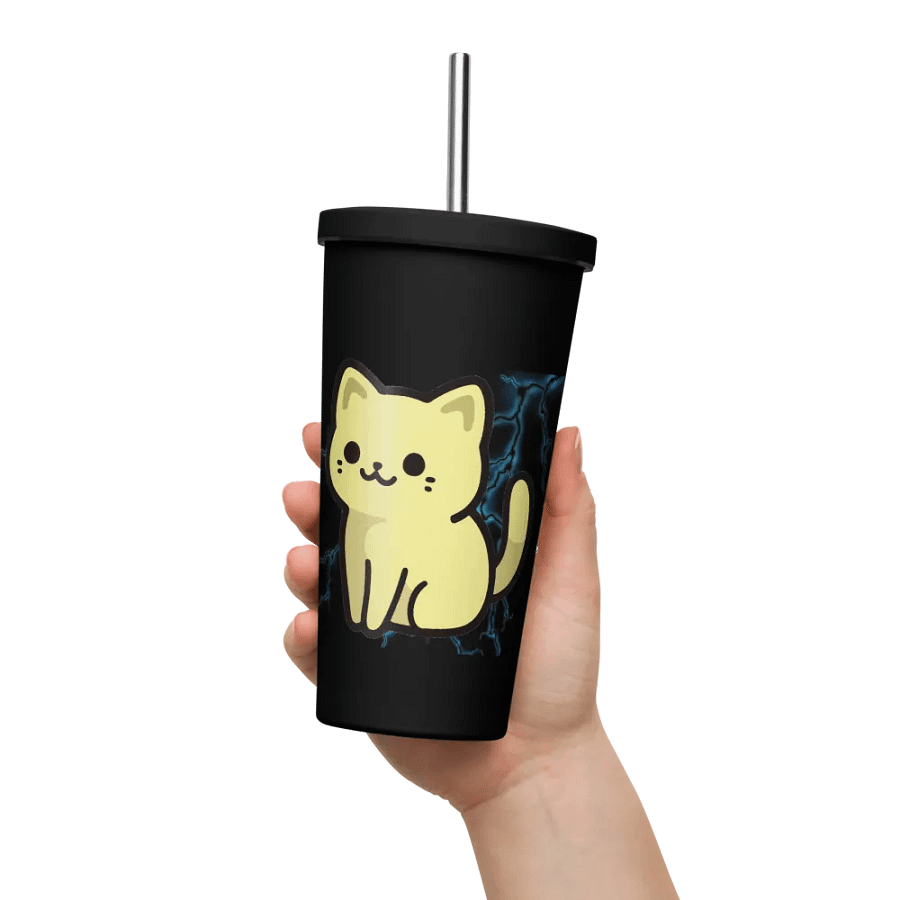 Lightning Kitty! Straw Cup product image (14)