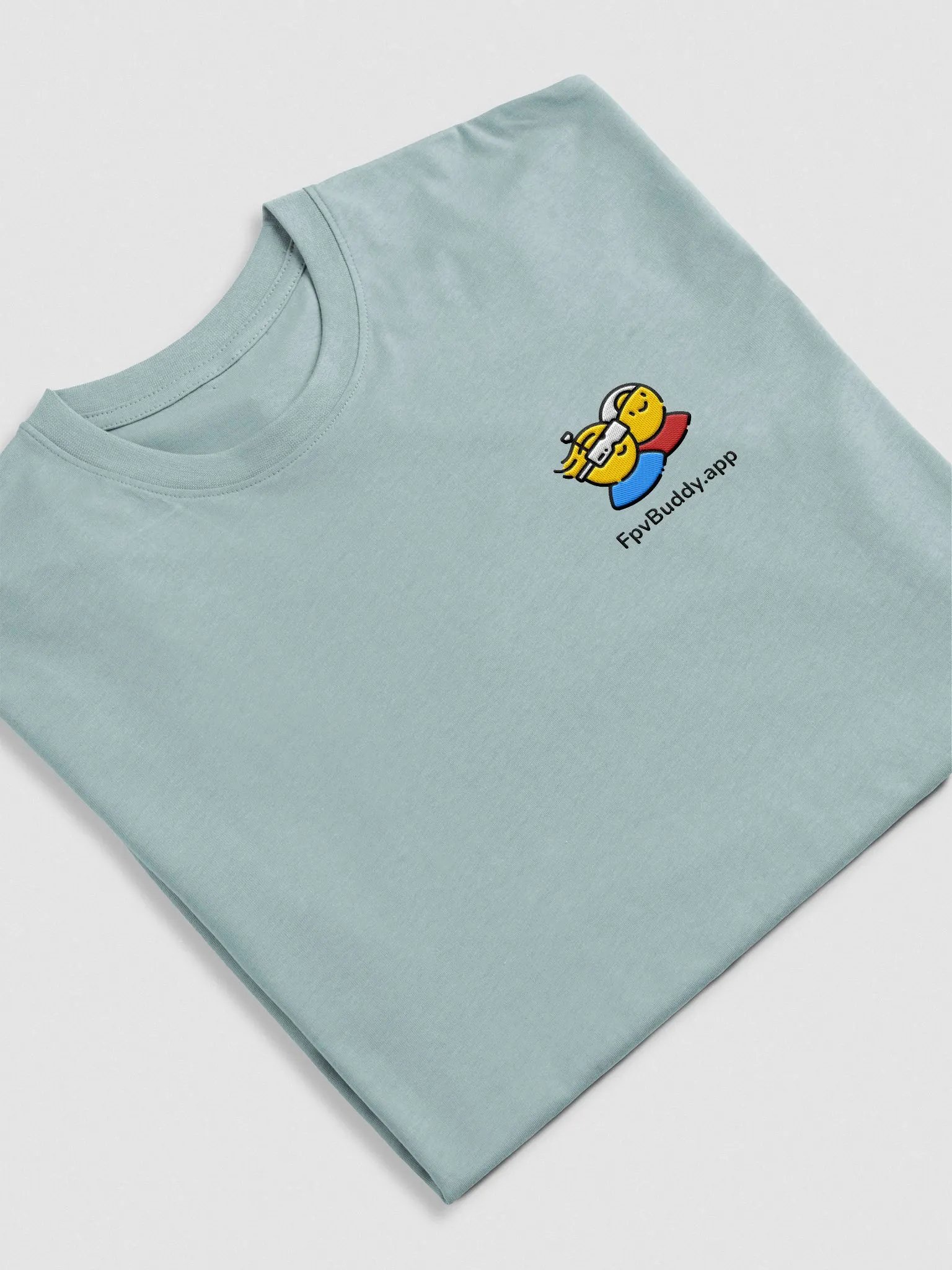 Premium embroidered t-shirt product image (3)