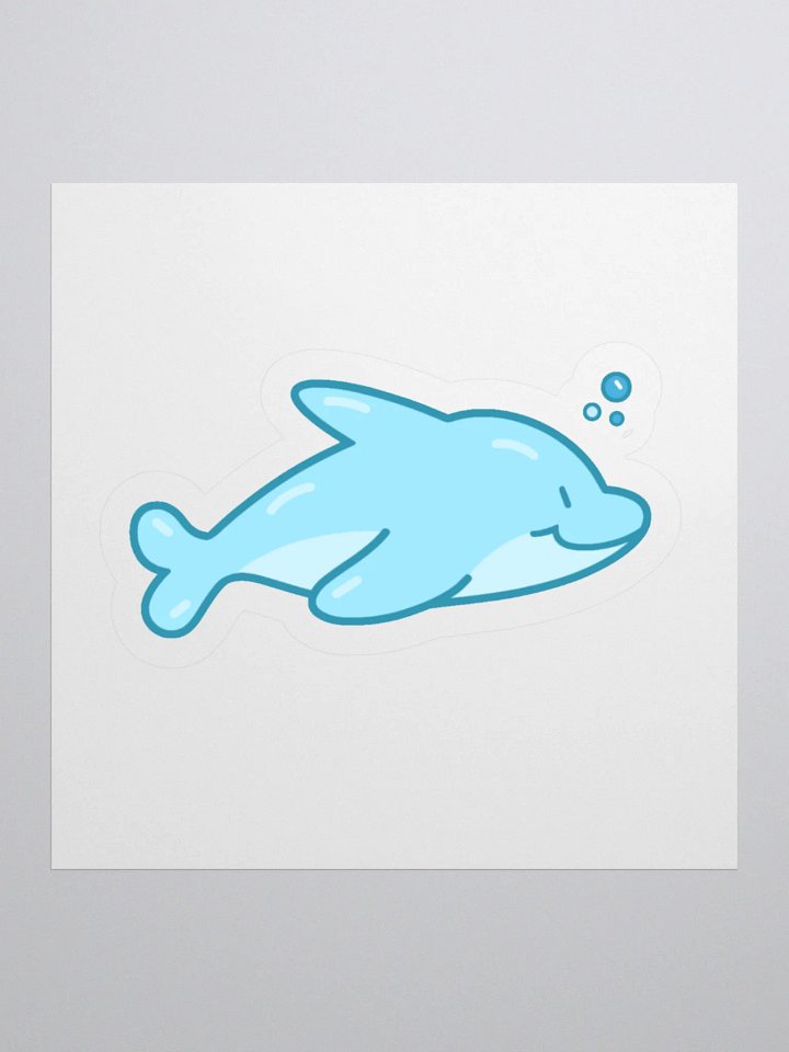 Dolphin sticker product image (1)