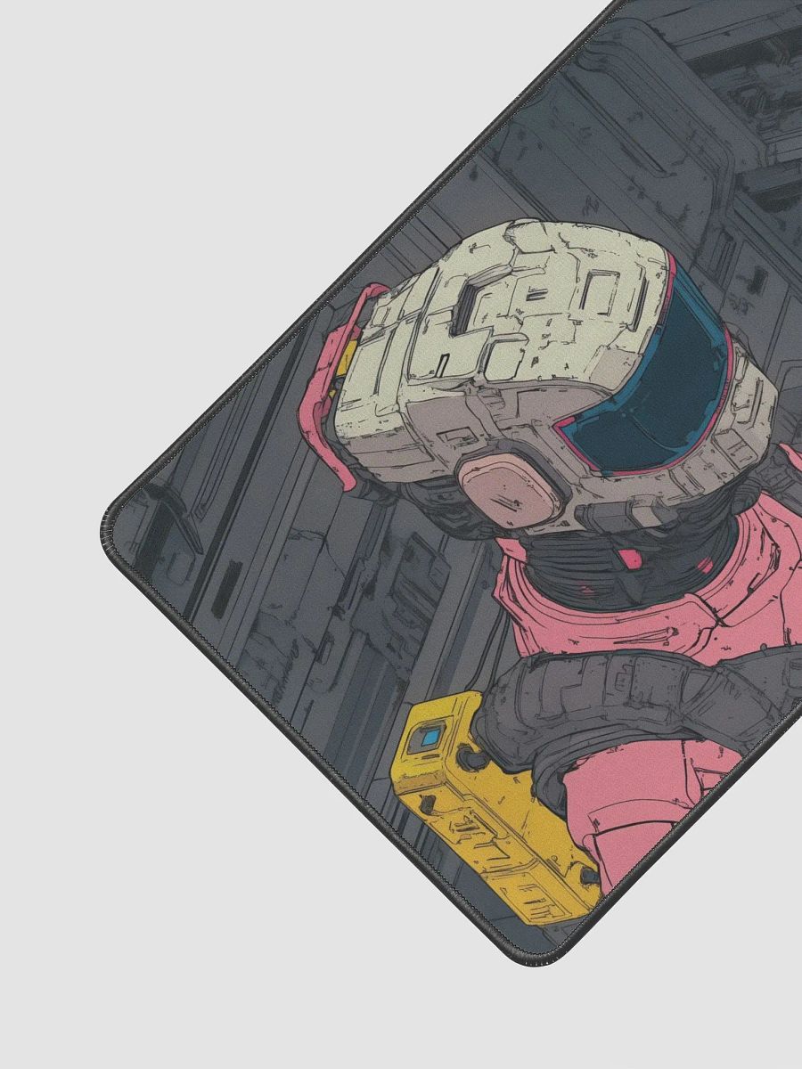 Futuristic Armor Desk Mat // 12” x 18” product image (2)