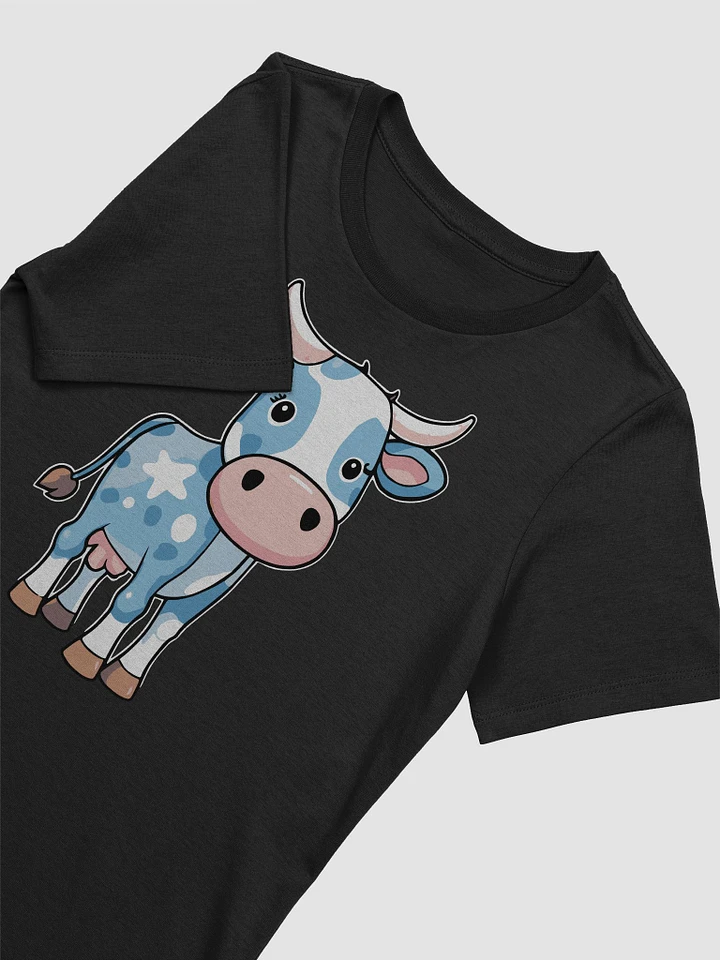Kawaii Blue Cow Tshirt - Relaxed Fit product image (2)