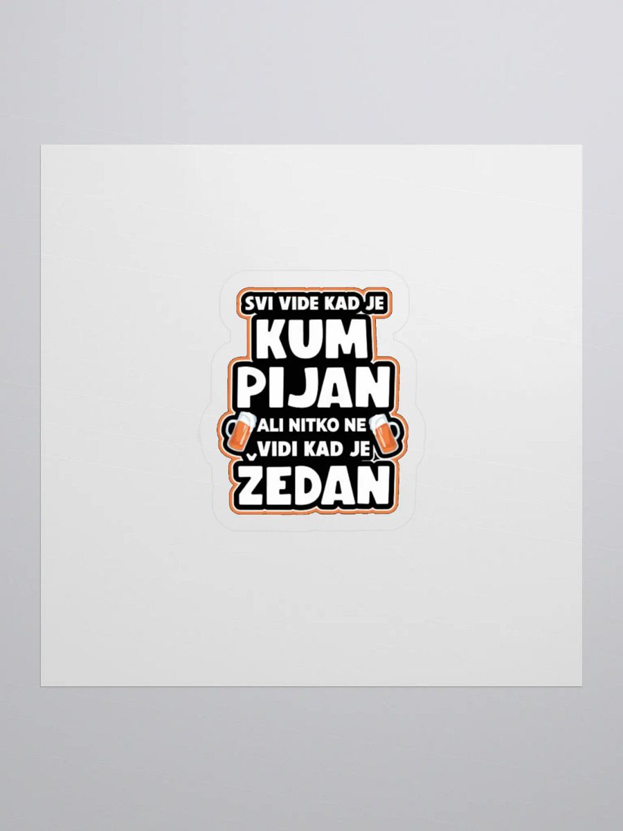 Kum's Wisdom Kiss Cut Stickers product image (1)