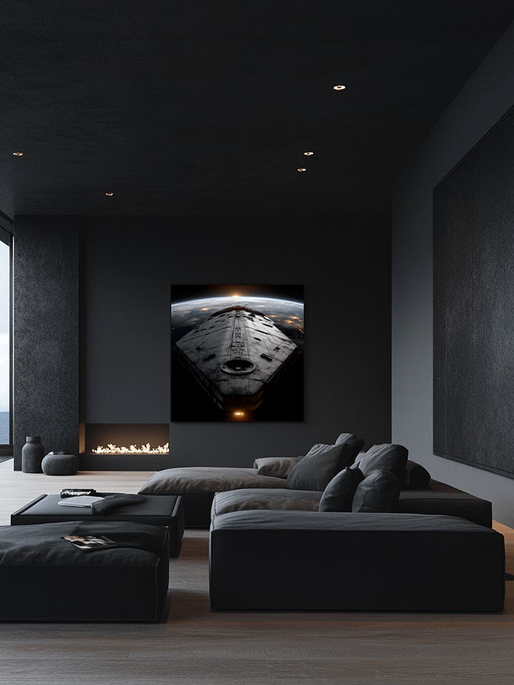 Stellar Voyager Framed Matte Wall Art Canvas product image (2)