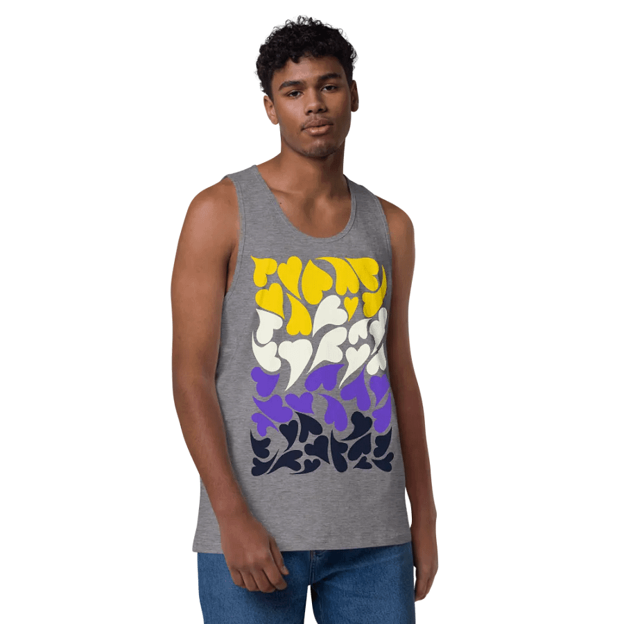 Nestled PRIDE Nonbinary Tank Top product image (6)