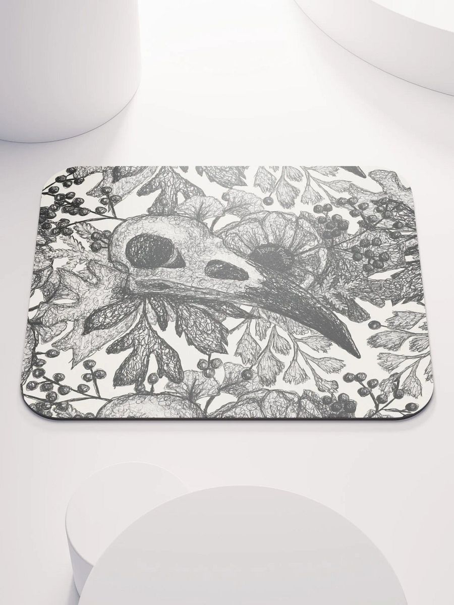 Raven Skull Mouse Mat product image (3)