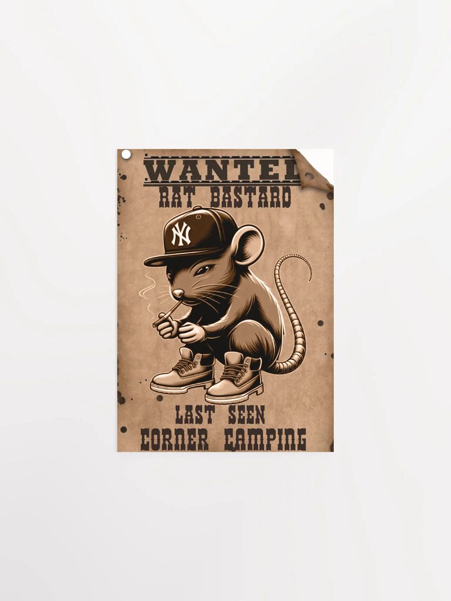 WANTED: Rat Bastard Poster (US, EU, AU, CA) product image (1)