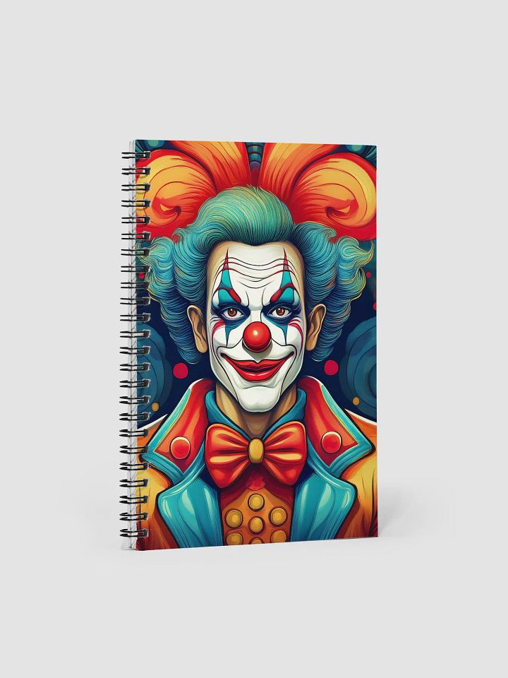Spiral Notebook male vice clown product image (1)