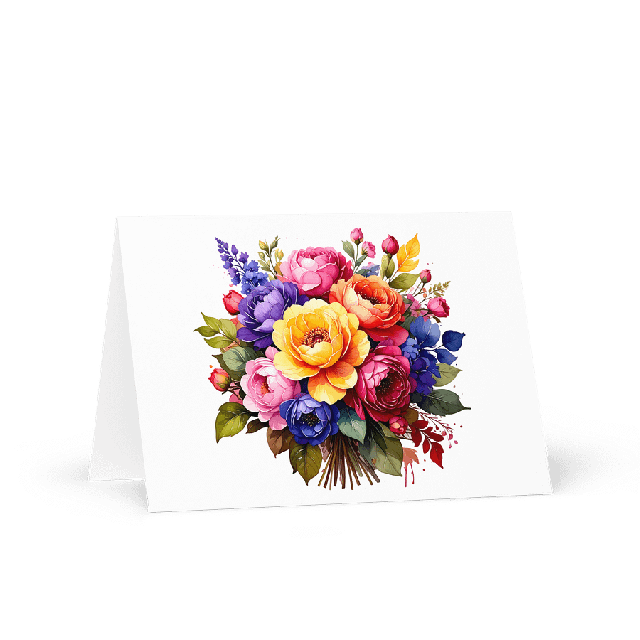 Columbia Road Market Floral Greeting Card product image (1)
