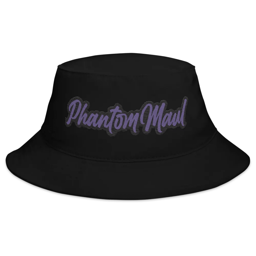'PhantomMaul' Bucket Hat Purple Lettering product image (2)