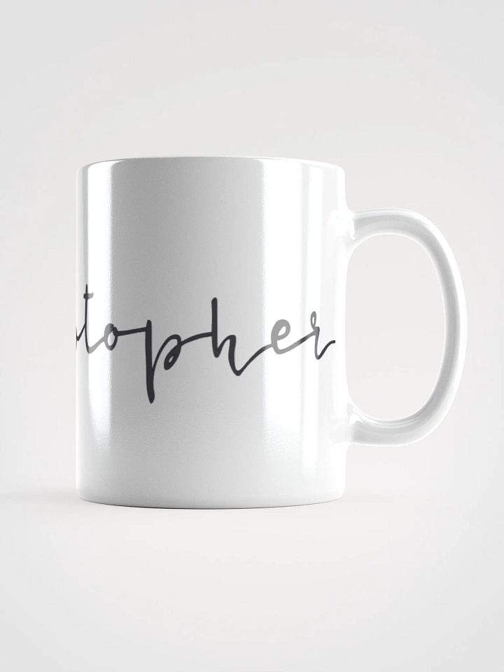 CoZChristopher Signature Coffee Mug White product image (1)