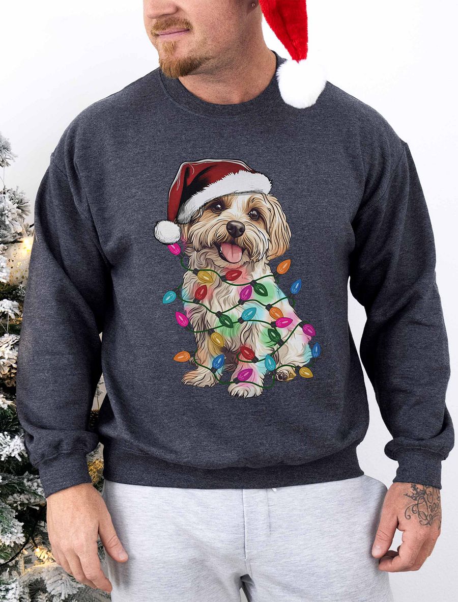 Funny Havanese(White & Fawn) Christmas Sweatshirt product image (7)