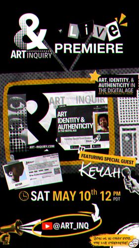 Get ready for an incredible new episode of Art & Inquiry this Saturday May 10th! Hosts, “Cat” @catalyst_echo & “MELO” @melogr...