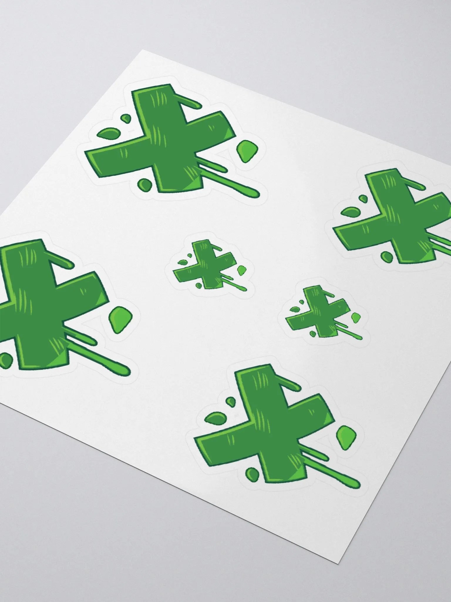Paint Splash Logo Sticker Sheet product image (9)