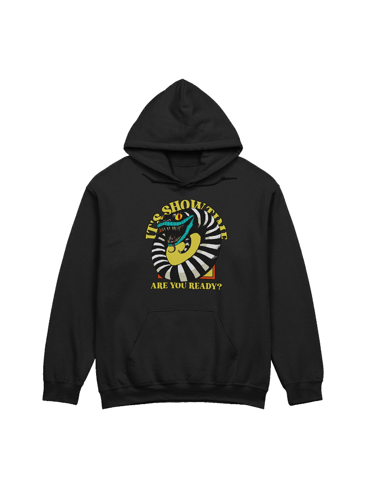 [UM Designs] Are You Ready - Unisex Pullover Graphic Hoodie [black letters] product image (1)