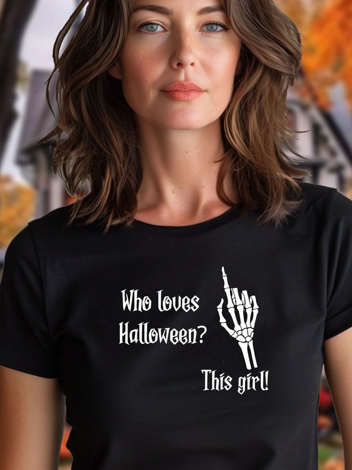 I Love Halloween T-shirt for Girls product image (1)