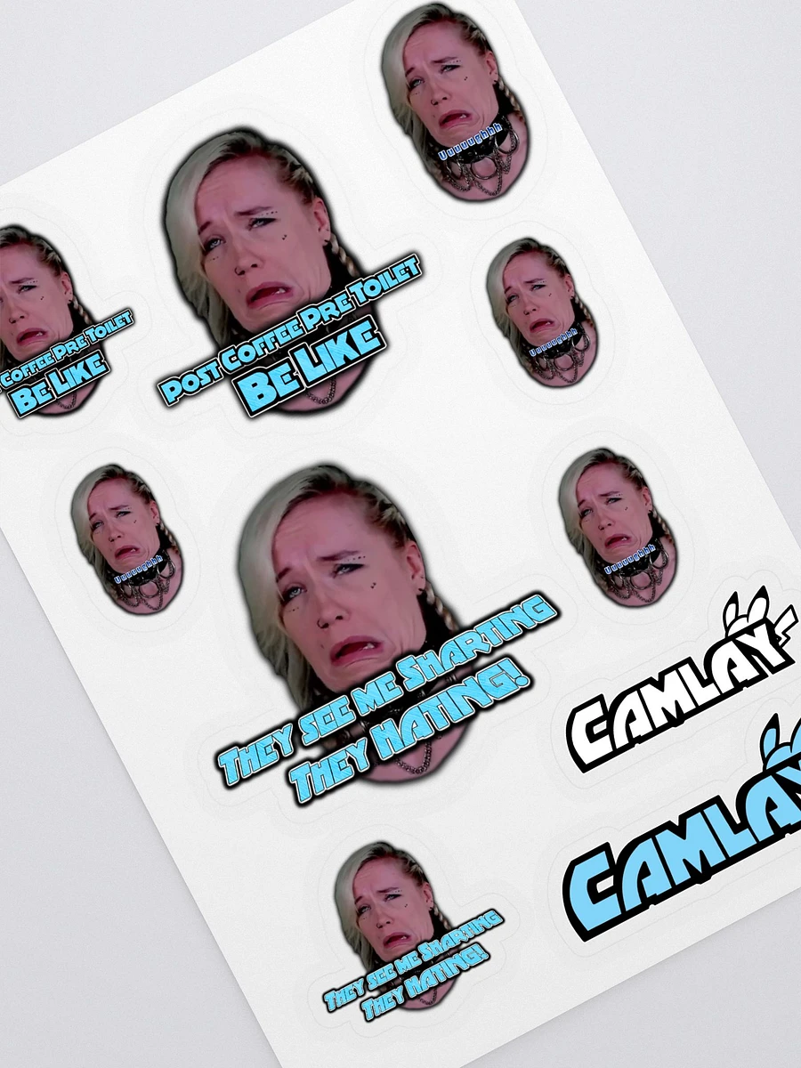 [Camlay] Shartface Stickers product image (2)
