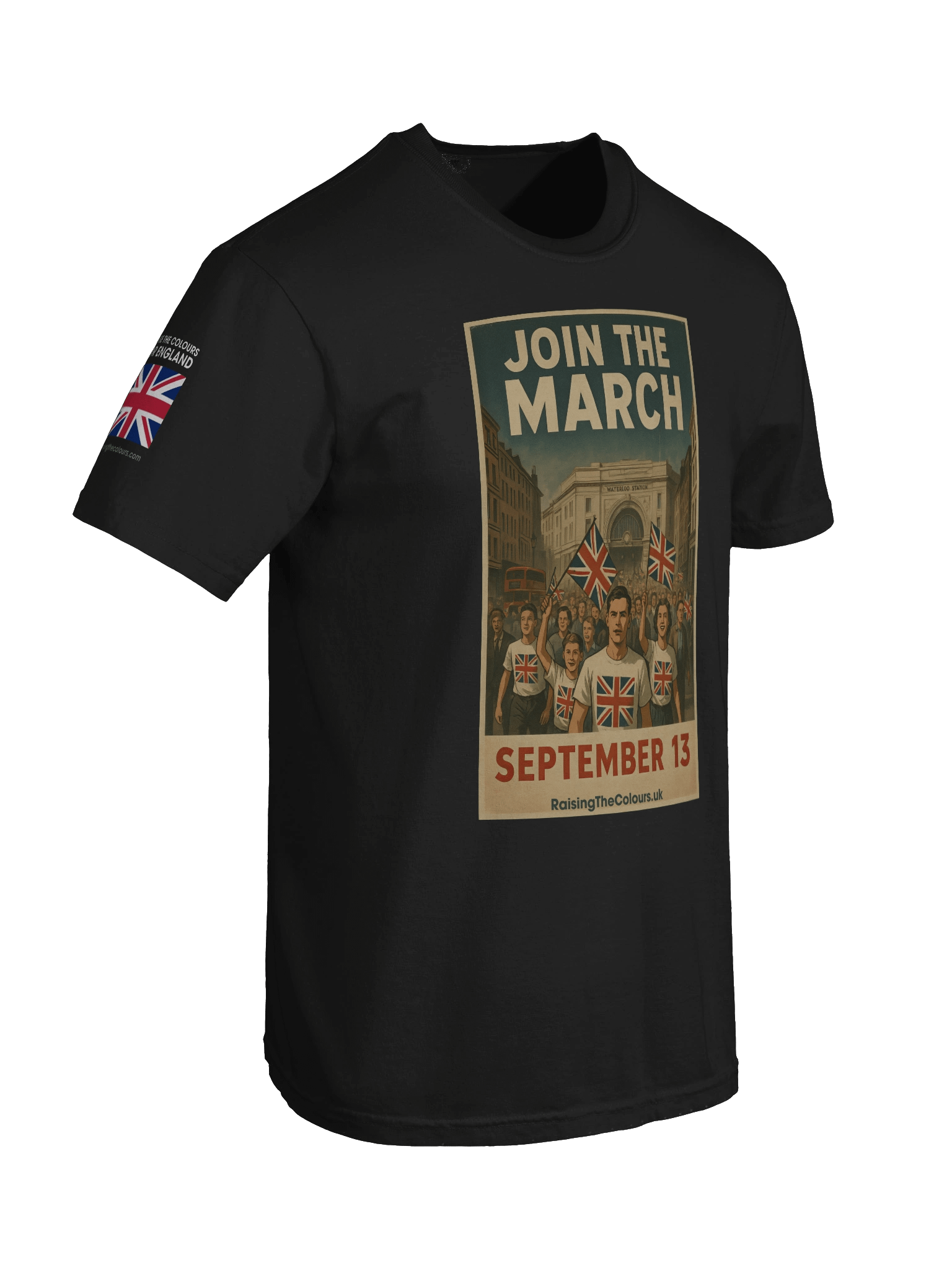Join the March T-Shirt – Black or White product image (8)