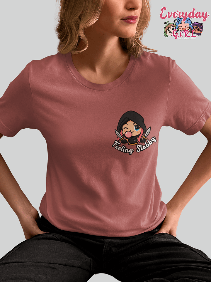 Gamer girl t-shirt - Feeling Stabby by G.i.R.L. product image (1)