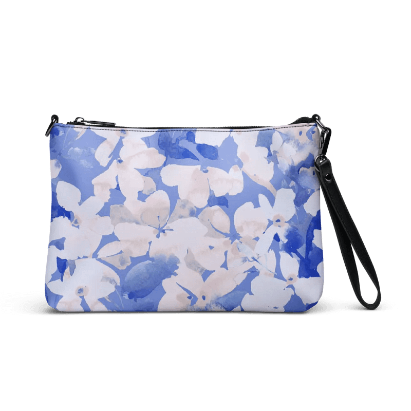 Watercolor Floral Bliss Crossbody Bag