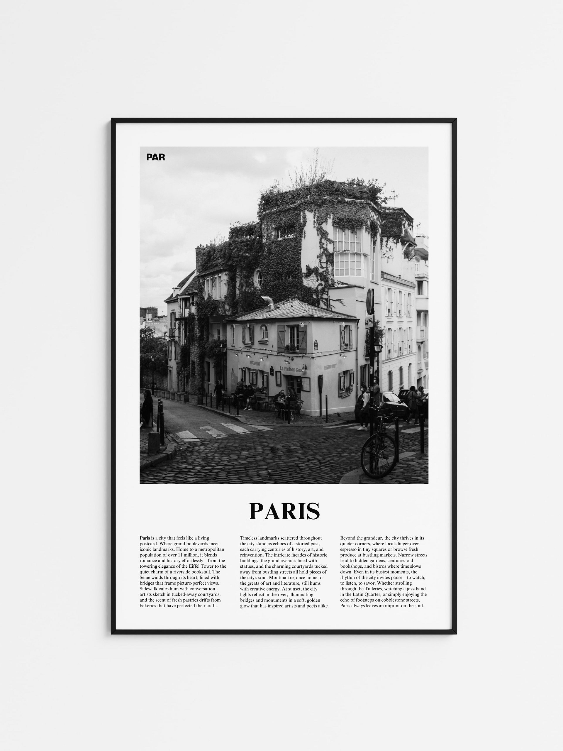Paris 05 Newspaper Poster product image (1)