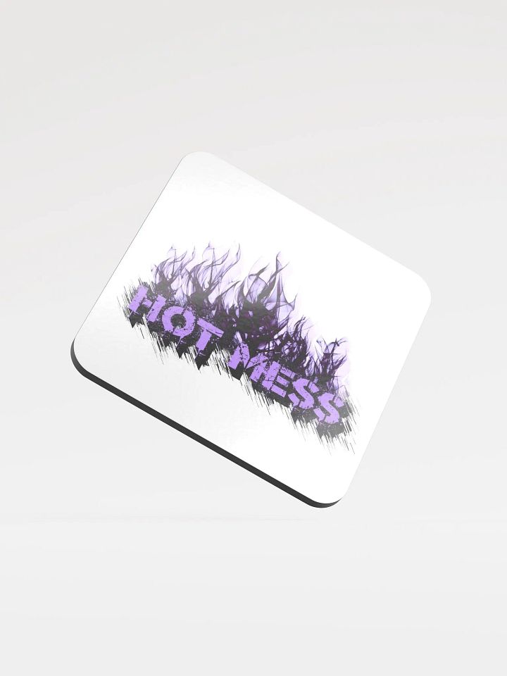 Funky Fire Glossed Cork Coaster product image (1)