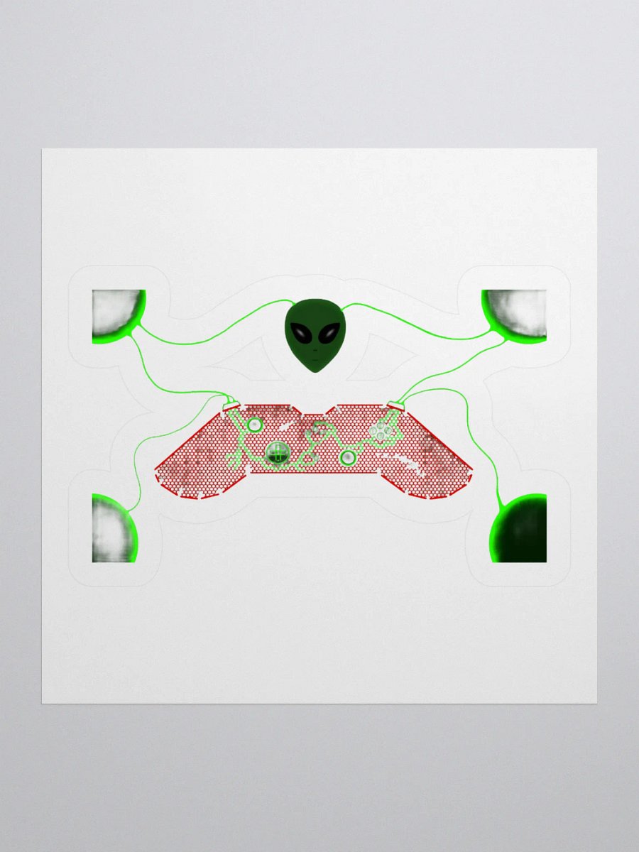 Cyber Control Kiss Cut Stickers product image (2)