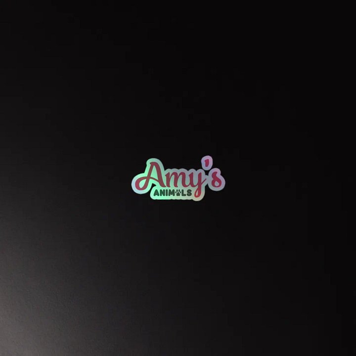 Amy's Animals Holographic Sticker product image (4)