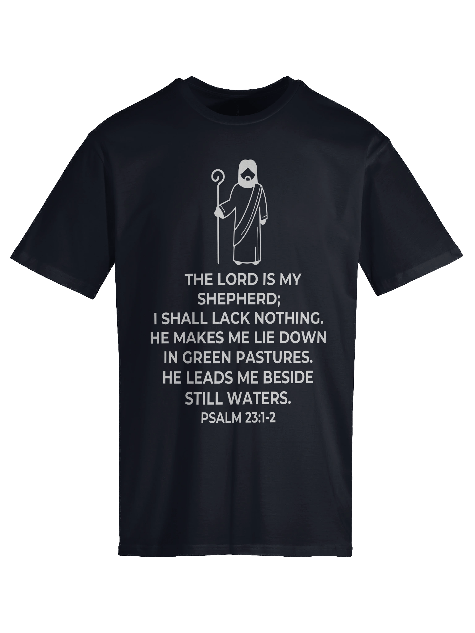 Psalm 23:1 Unisex Tee product image (14)