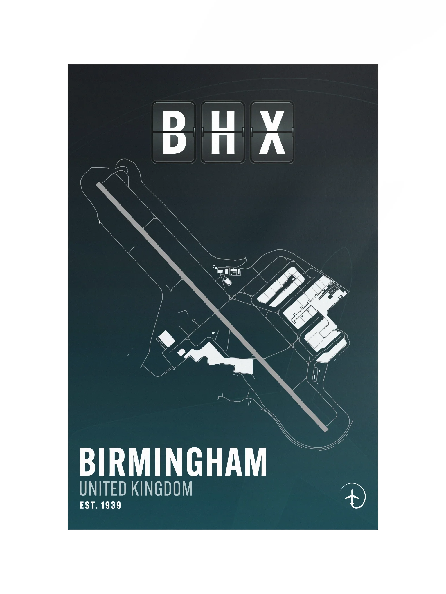 Birmingham BHX Poster product image (1)