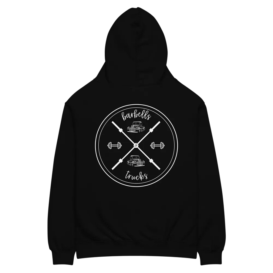 Barbells & Trucks X Emblem Unisex Hoodie product image (2)