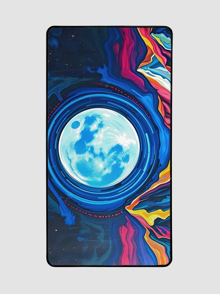 Blue Moon, I saw you standing alone... Desk Mat product image (2)
