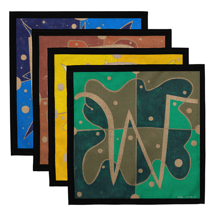 W/O/R/D Napkins product image (1)
