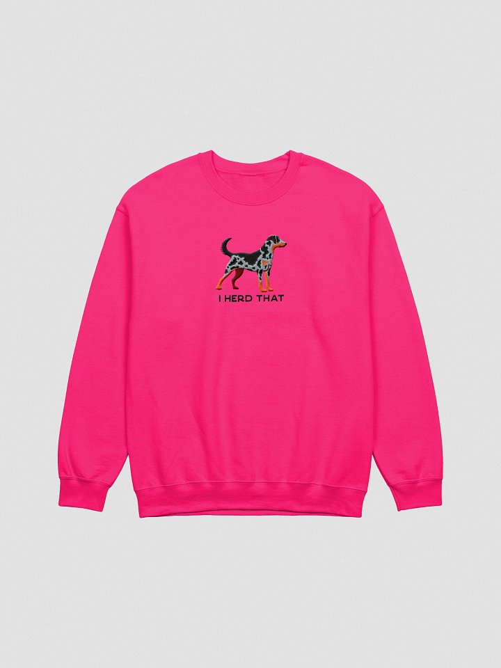 I Herd That Sweatshirt (Embroidered) of a Beauceron(Harlequin) product image (4)